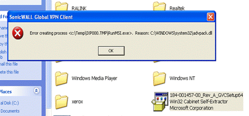 Problems Caused By Advpack Dll During Software Install Applications