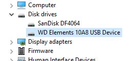 device manager & disk drives result.JPG