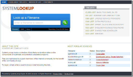 systemlookup