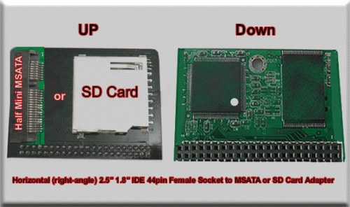 Horizontal right-angle 2.5 1.8 IDE 44pin Female Socket to MSATA or SD Card Adapter1.gif
