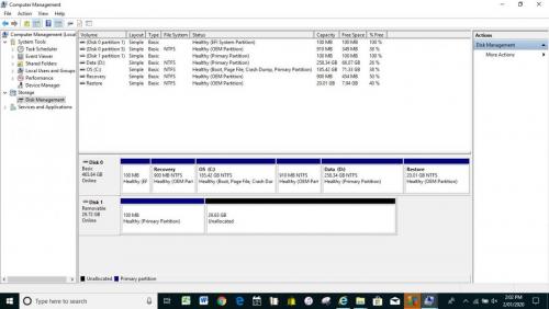 Computer Management shows Unallocated space.jpg