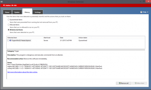 New malware detected.png