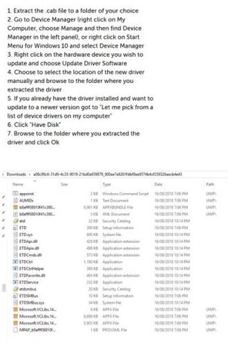 problem opening cab file.JPG