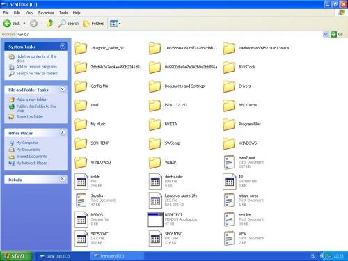 No Windows.old folder.JPG