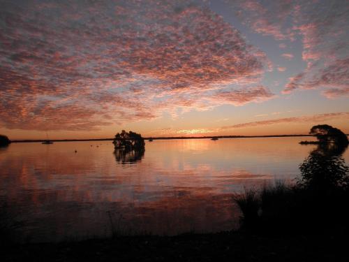 Rainbow Beach sunset from tent.jpg