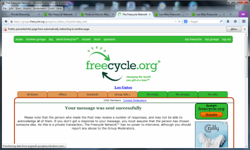 Freecycle Sent Message Notice 6-23-15 .png