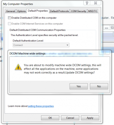 My Computer Properties Enable Distributed COM Warning.PNG