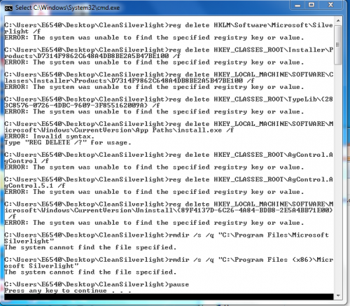 After running Silverlight.PNG